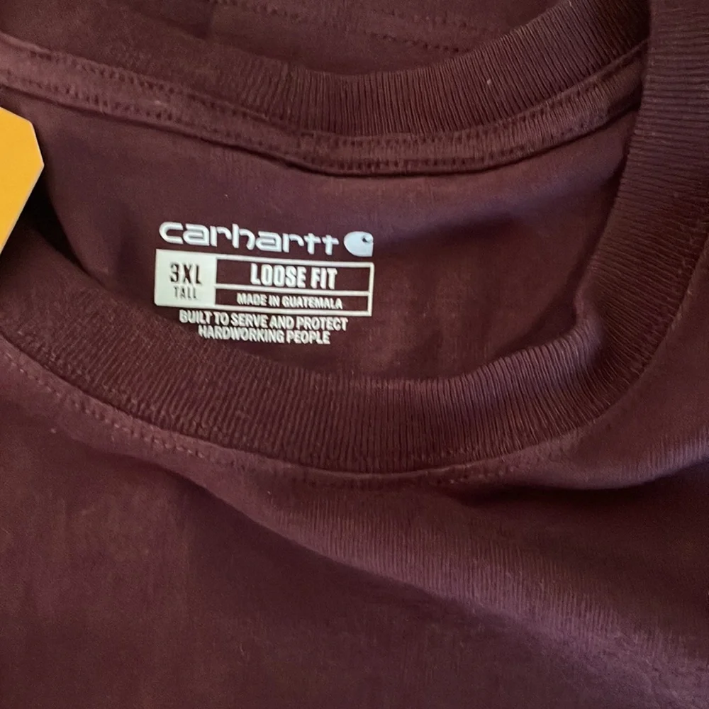 Carhartt Short Sleeve T-Shirt 3XLTLL - Picture 3 of 4